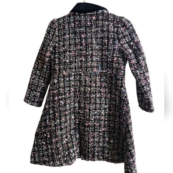 Tweed Pea Coat - Picture 3 of 4